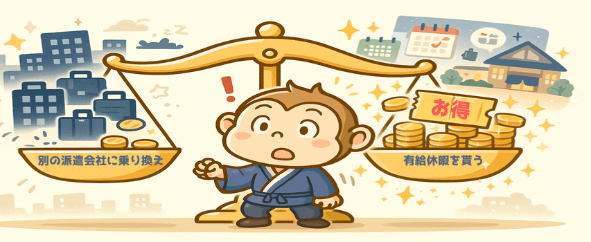 有給休暇の方がお得