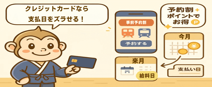 リゾートバイト クレジットカード 交通費