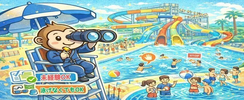 プール監視員 大学生