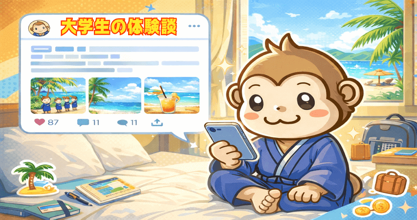 リゾートバイト 大学生 体験談