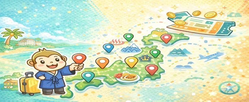 リゾートバイト 行きたい所に行ける