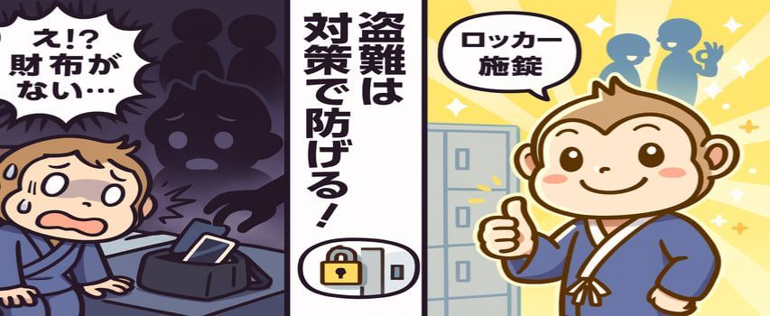 盗難 危ない