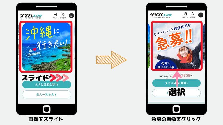 ヒューマニック 急募求人の探し方