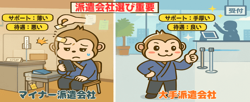 派遣会社 大手を使う理由