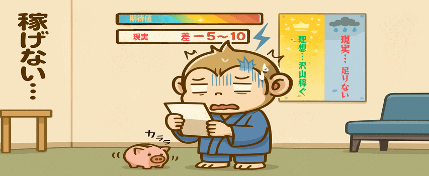 給料 稼げない きつい