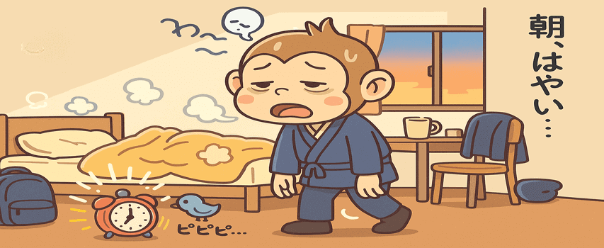 早起き リゾートバイト きつい