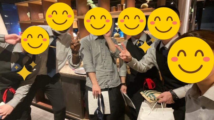 リゾートバイト 東京 集合写真