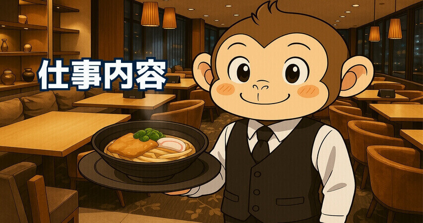 リゾートバイト 東京 仕事内容