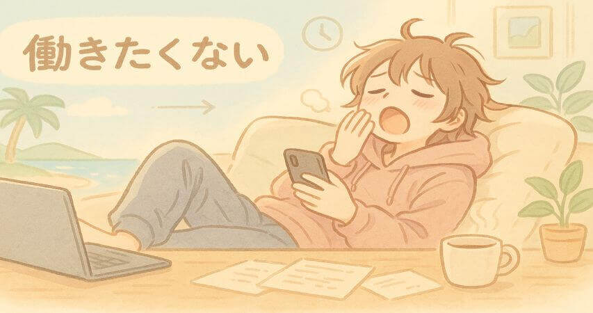 働きたくない人　向いている仕事