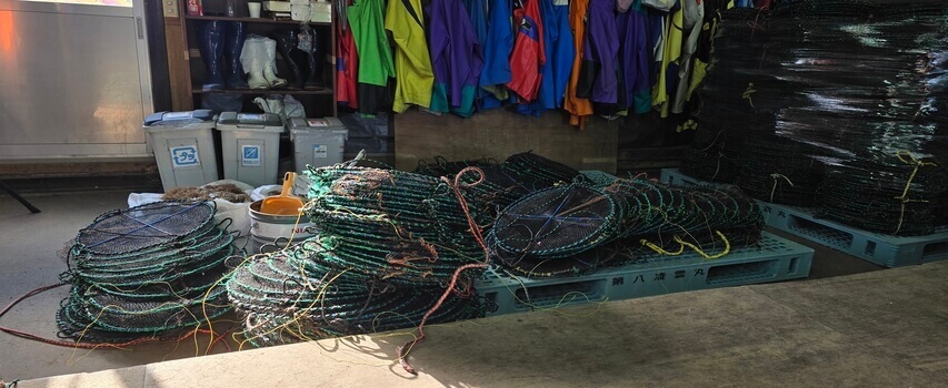 ホタテのリゾートバイト 丸かご