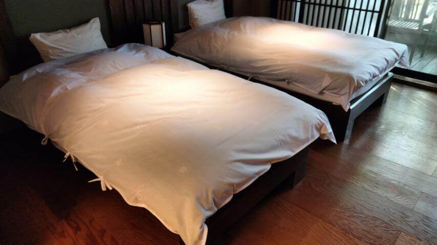 黒川温泉 客室清掃