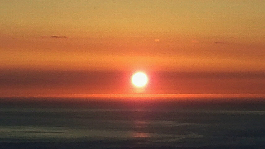 礼文島 夕日