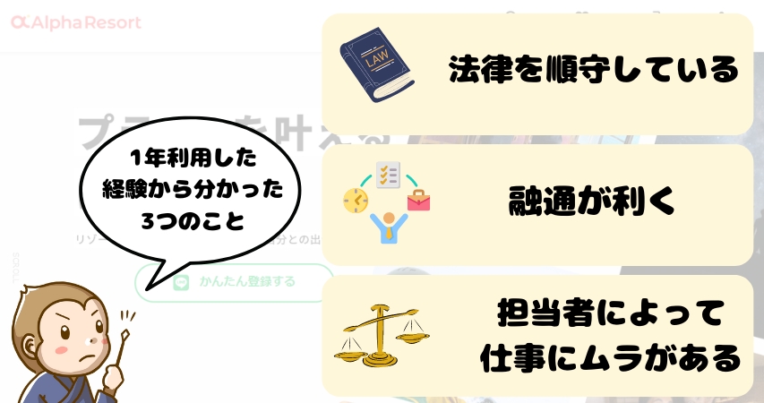 アルファリゾート 体験談