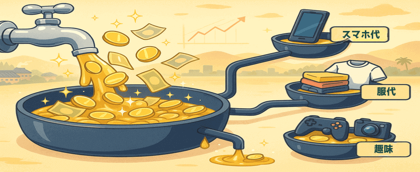 リゾートバイト 収入源