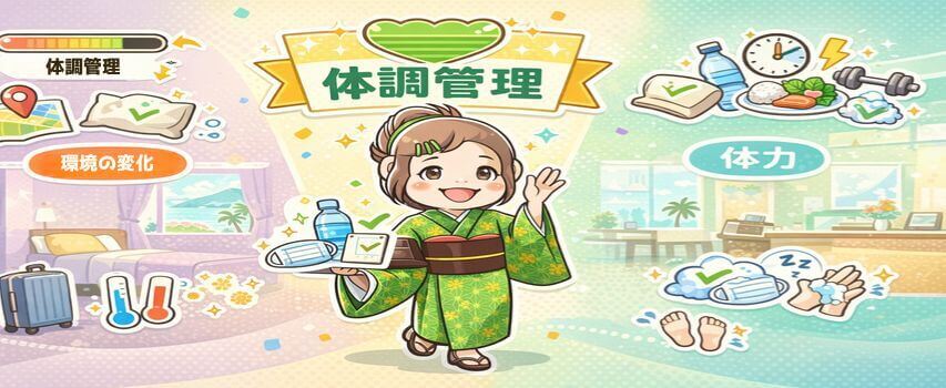 リゾートバイト 体調管理