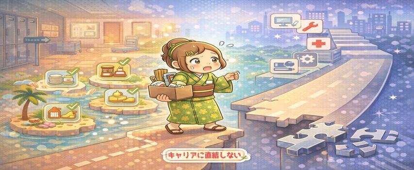 リゾートバイト キャリアに直結しない