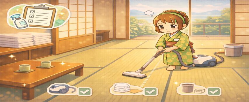 リゾートバイト 女性 客室清掃