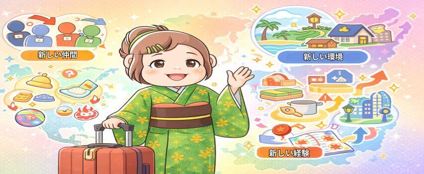 リゾートバイト 女性 色々な経験ができる