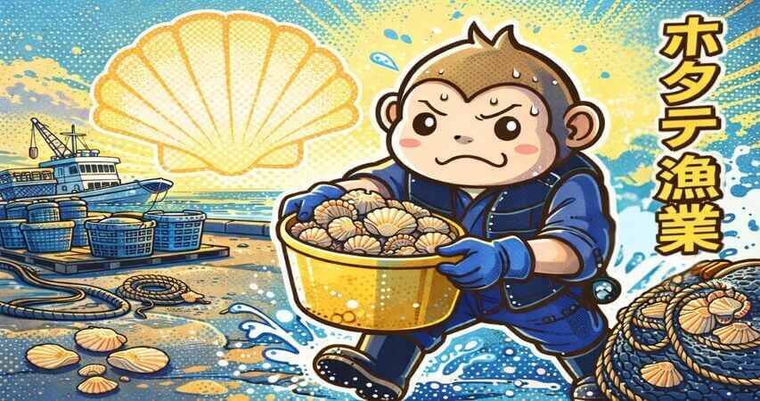 ホタテ漁業 体験談