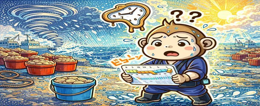 ホタテ漁業 安定しない