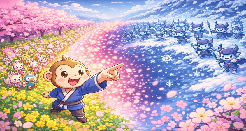 桜　リゾートバイト　勤務先　春