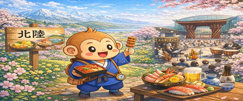 4月　5月　6月　春　リゾートバイト　北陸