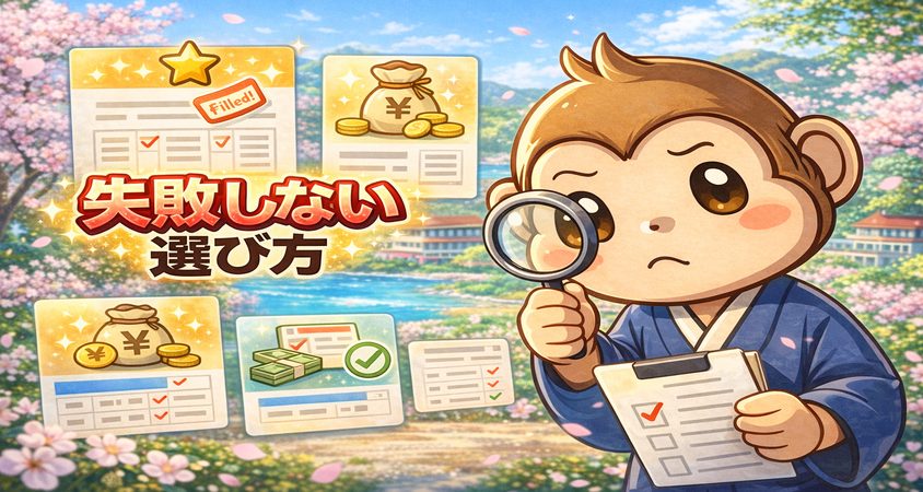 4月　５月　６月　リゾートバイト　失敗しない選び方