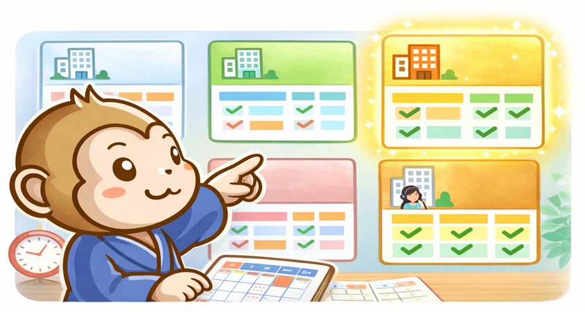 リゾートバイト　派遣会社　予定で決める