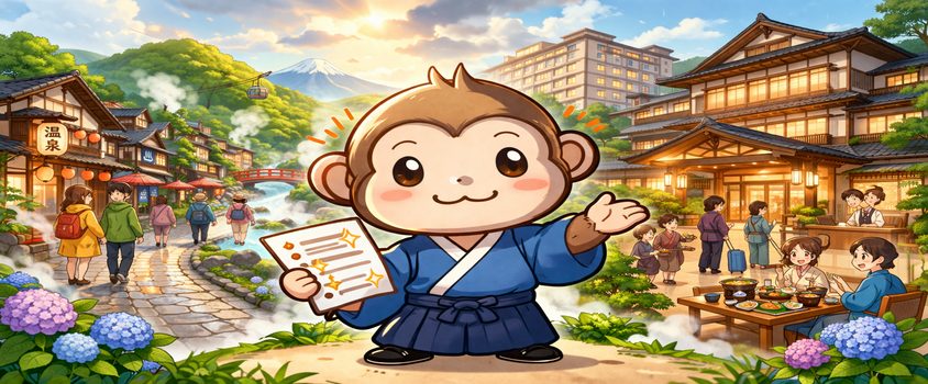 6月　関東　関西　旅館　おすすめ　リゾートバイト