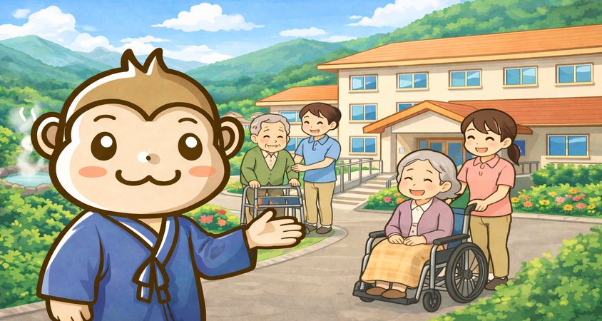 リゾートバイト　介護施設　老人ホーム