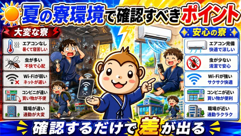 リゾートバイト 夏 7月 8月 9月 寮