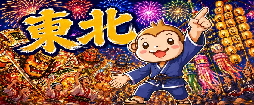 リゾートバイト 夏 祭り 花火 東北