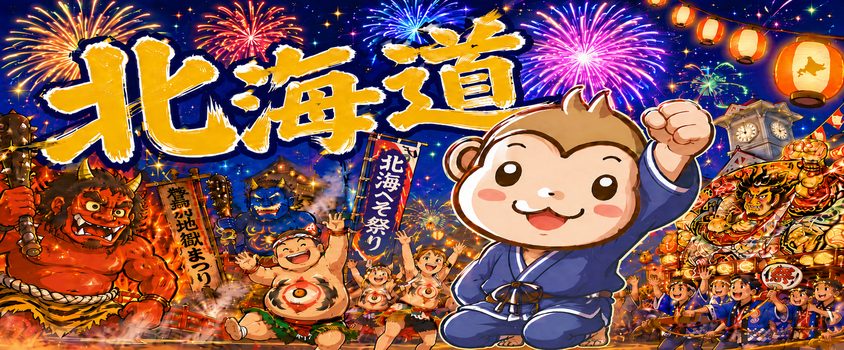 リゾートバイト 夏 祭り 花火 北海道