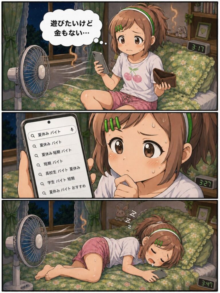 夏 マンガ リゾートバイトに行くまで 5